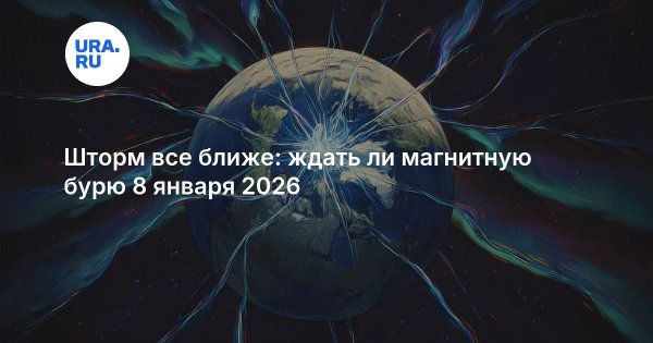 Шторм все ближе: ждать ли магнитную бурю 8 января 2026