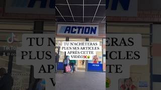 MAUVAIS PLAN DU MAGASIN ACTION😱❌