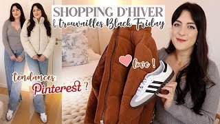Mes CRAQUAGES pour l'hiver 🤩 Soldes Black Friday 😱 HAUL : Amazon Mode, Sézane, Abercrombie...