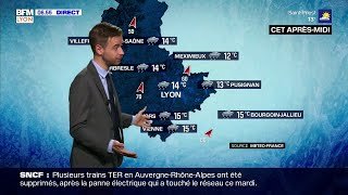 Météo Lyon: un temps agité ce mercredi avec de la pluie toute la journée