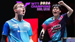 Alexis Lebrun vs Jang Woojin | WTT Champions Doha 2026 Review by Table Tennis Global