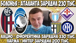 БОЛОНЬЯ - АТАЛАНТА ПРОГНОЗ ЛАЦИО - ФИОРЕНТИНА СТАВКА ПАРМА - ИНТЕР ПРОГНОЗ 07.01.2026 РАЗБОР СЕРИИ А