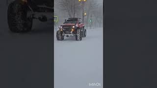 27 января 2024. Южно-Сахалинск после сильнейших метелей. #сахалин #метель #снег #завалилоснегом