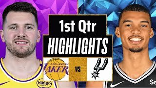 Los Angeles Lakers vs San Antonio Spurs Full Game Highlights 1st Qtr | Jan 7 | 2026 NBA Highlights
