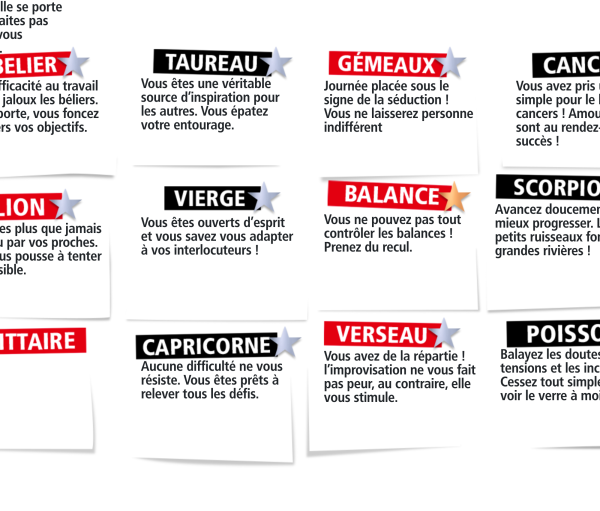 L'horoscope du Double Expresso RTL2 du jeudi 8 janvier 2026