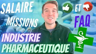 💊💰 Industrie pharmaceutique : SALAIRE, AVANTAGES, INCONVENIENTS, QUOTIDIEN ...