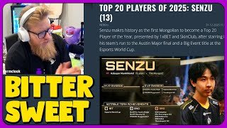 fl0m Reacts to Senzu as HLTV's Top 13 Player of 2025