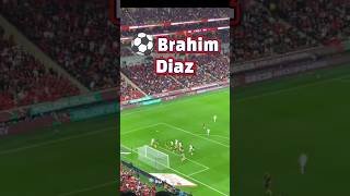 ⚽ Gol de Brahim Díaz para adelantar 1 a 0 a Marruecos contra Camerún