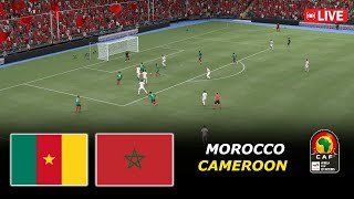 🔴Cameroon vs Morocco | Africa Cup of Nations 2025 | eFootball Pes 21 Simulation