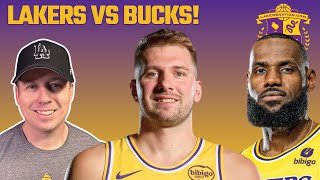 Lakers vs Bucks! Injury Update & Dose Of Reality