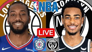 LIVE: LOS ANGELES CLIPPERS vs BROOKLYN NETS | NBA | PLAY BY PLAY | SCOREBOARD
