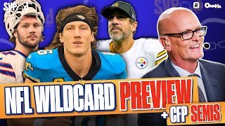 Josh Allen PRESSURE + Rams team to beat? Scott Van Pelt PREVIEWS NFL Wildcard Round | SVPod