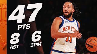 Jalen Brunson Records His MSG CAREER-HIGH - 47 PTS | December 21, 2025