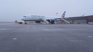 Добро пожаловать на борт Airbus A350 Аэрофлота!