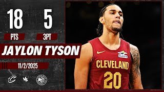 Jaylon Tyson - Highlights vs Atlanta Hawks: 18 PTS, 3 REB, 2 AST, 6/14 FG, 5/11 3PT