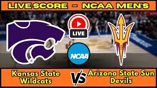 🔴 Kansas State Wildcats vs Arizona State Sun Devils | NCAA Men’s Basketball Live Score Update Jan 10