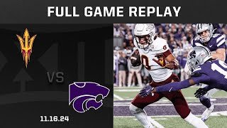 Arizona State vs. Kansas State (11.16.24) Full Game Replay | Big 12 Football
