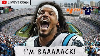 CAM NEWTON & PANTHERS LEGENDS BACK AT THE BANK: PANTHERS WILDCARD PREGAME SHOW | LIVE!