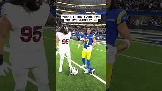 dubs in LA and utah for Puka #pukanacua #losangeles #rams #nfl #byu