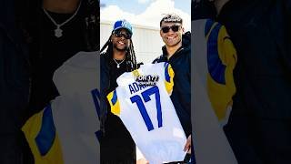 Puka Nacua on how Davante Adam’s got number 17 #shorts