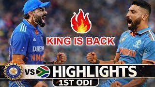India vs New Zealand 1st ODI Match 2026 Highlights | IND vs NZ 1st ODI Highlights