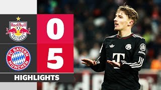 Karl At The DOUBLE ⚽️⚽️ I FC Red Bull Salzburg 0-5 FC Bayern München I Friendly Highlights