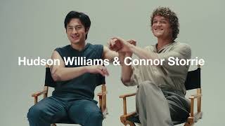 Ember & Ice | Extended Quinn Interview with Hudson Williams & Connor Storrie