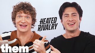 Heated Rivalry's Connor Storrie & Hudson Williams On Intimacy, Romance and the Female Gaze | Them