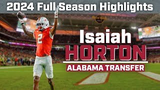 Isaiah Horton | 2024 Highlights | HD | Miami WR 🙌