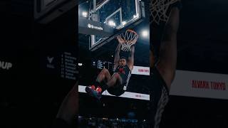 加入後、初ダンクでファンの心をわしづかみ❤️‍🔥類まれな身体能力で魅せたマーカス🙌#アルバルク東京  #Bリーグ #バスケ #バスケ部