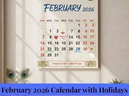 feb 2026 calendar