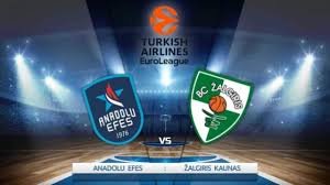 anadolu efes vs žalgiris