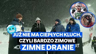 Śnieg, wiatr i mróz im niegroźne. ZIMNE DRANIE prosto z Wielkiej Krokwi po PŚ w Zakopanem