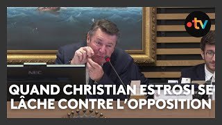 Quand Christian Estrosi, le maire de Nice, se lâche contre l'opposition au dernier conseil municipal