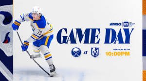 sabres vs golden knights