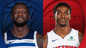 pistons vs timberwolves