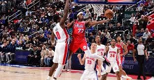 76ers vs pistons