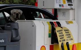 australia petrol station dry