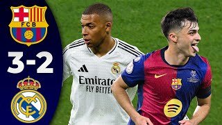 Barcelona 3-2 Real Madrid - Full Game | Copa del Rey Final 2025