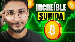 INCREÍBLE SUBIDA en BITCOIN… ¿Empieza Movimiento Alcista?