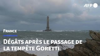 Tempête Goretti: des vents violents et des chutes d'arbres dans le nord de la France | AFP