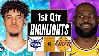 Los Angeles Lakers vs Charlotte Hornets Full Game Highlights 1st Qtr | Jan 15 | 2026 NBA Highlights