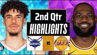 Los Angeles Lakers vs Charlotte Hornets Full Game Highlights 2nd Qtr P2| Jan 15| 2026 NBA Highlights