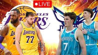 Lakers vs Hornets Live Stream Play By Play & Reaction #nba