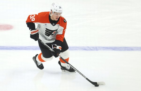 Flyers’ Matvei Michkov shockingly defends teammate with first NHL fight