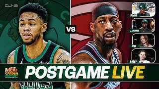 LIVE Garden Report: Celtics vs Heat Postgame Show on CLNS Media - Anfernee Simons GOES OFF 🔥