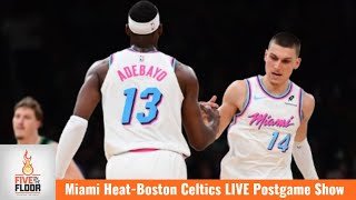 Miami Heat vs. Boston Celtics LIVE Postgame Show | Five on the Floor