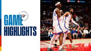 OKC Thunder vs Houston rockets | Game Highlights | January 15th, 2026