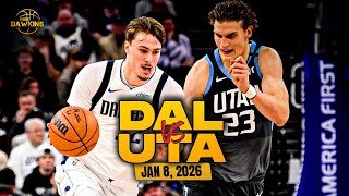 Dallas Mavericks vs Utah Jazz Full Game Highlights | Jan 8, 2026 | FreeDawkins