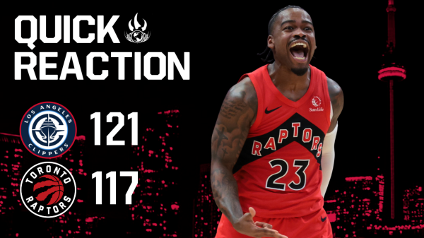 Quick Reaction: Clippers 121, Raptors 117